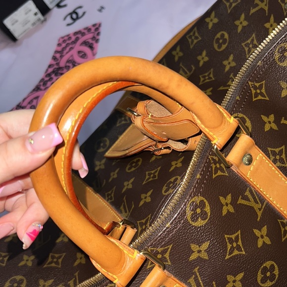 Authentic Louis Vuitton keepall 55 vintage bag - Picture 5 of 9